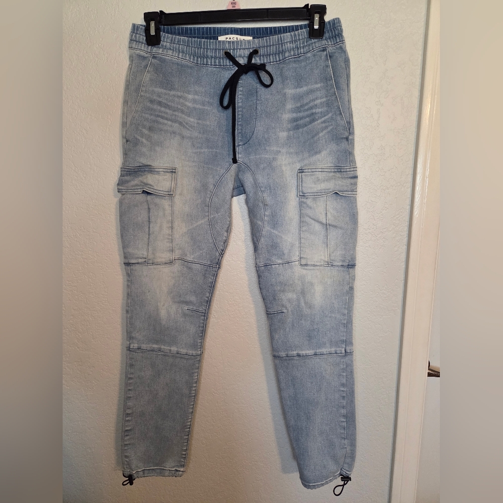PacSun Denim Blue Joggers